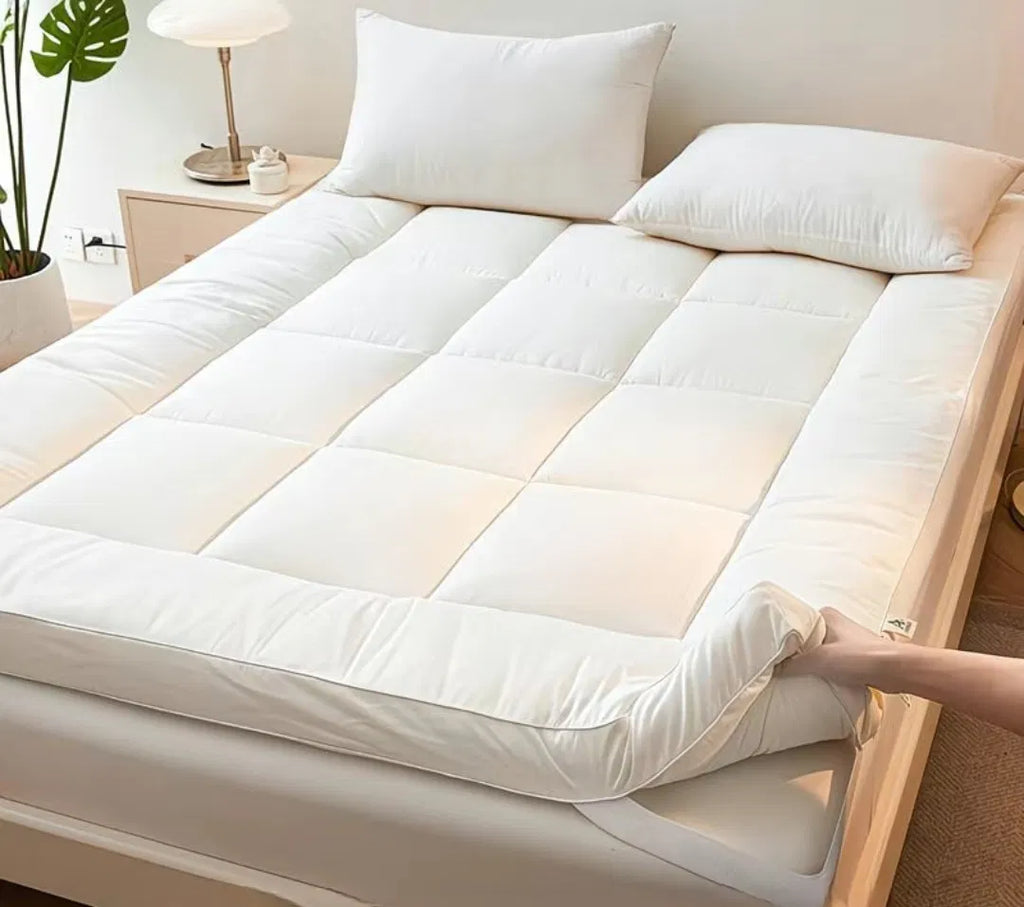 Mattress Topper Pad - Twin Size Premium Comfort Bed Topper