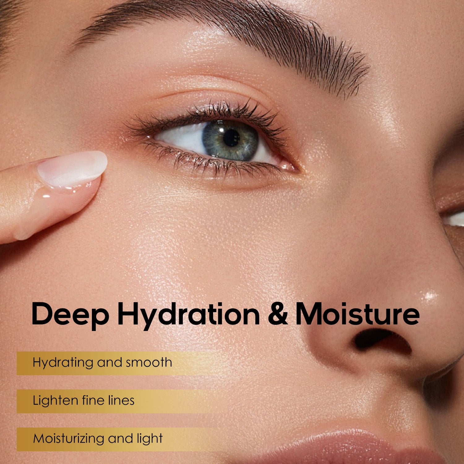 Mască Ochi Golden Crystal - Colagen & Acid Hialuronic