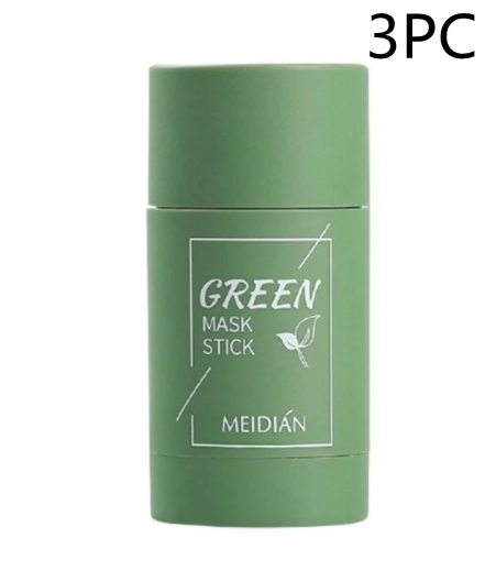 Mască Stick Ceai Verde Anti-Acnee - Cleansing Clay Mask Control Sebum Valentine's Day