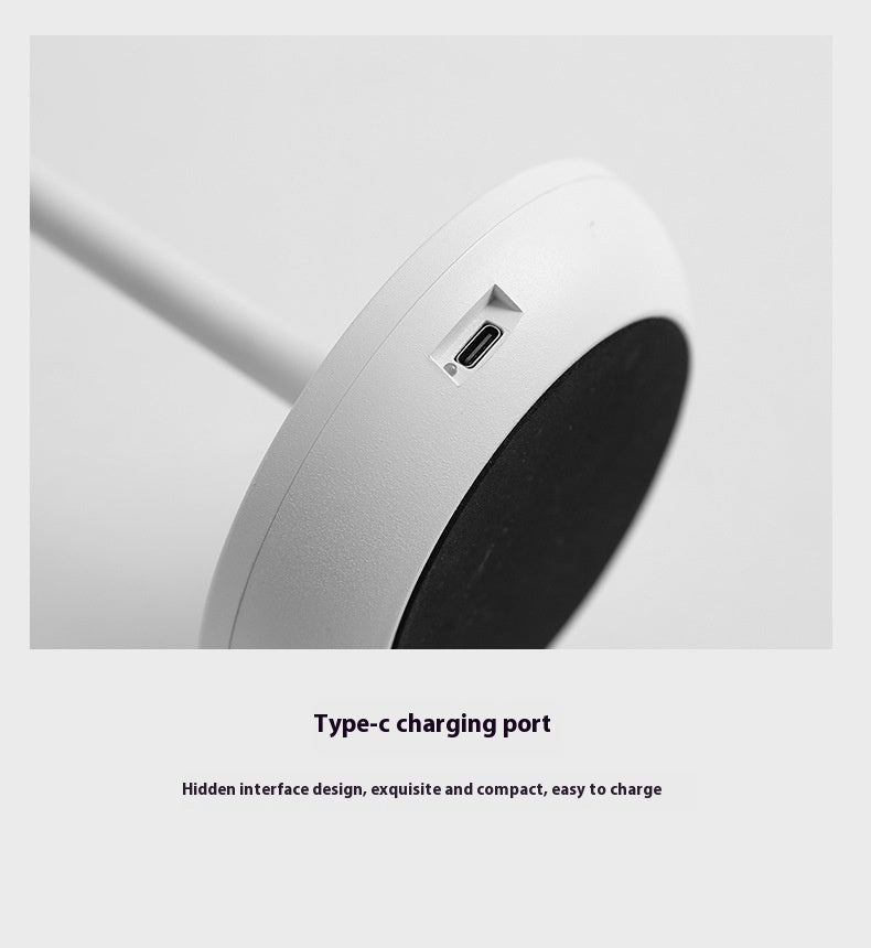 Nordic Minimalist Table Lamp - Modern Creative Bedside Light with USB