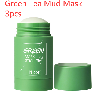 Mască Stick Ceai Verde Anti-Acnee - Cleansing Clay Mask Control Sebum Valentine's Day