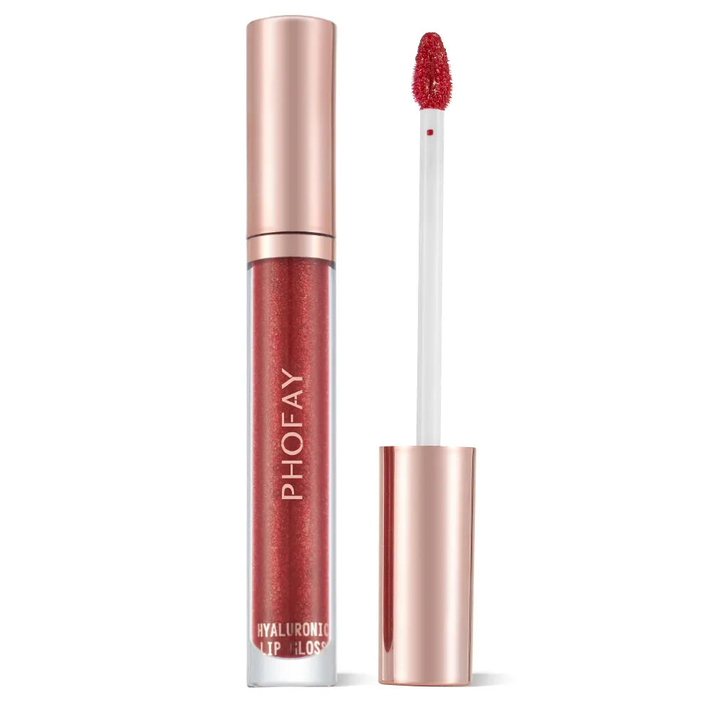 PHOFAY Hyaluronic Lip Gloss - Ultra Hydrating Plumping Lip Gloss | High Shine & Moisture