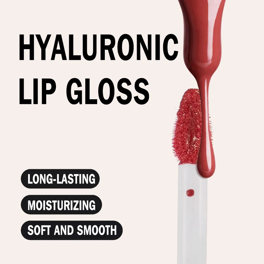 PHOFAY Hyaluronic Lip Gloss - Ultra Hydrating Plumping Lip Gloss | High Shine & Moisture