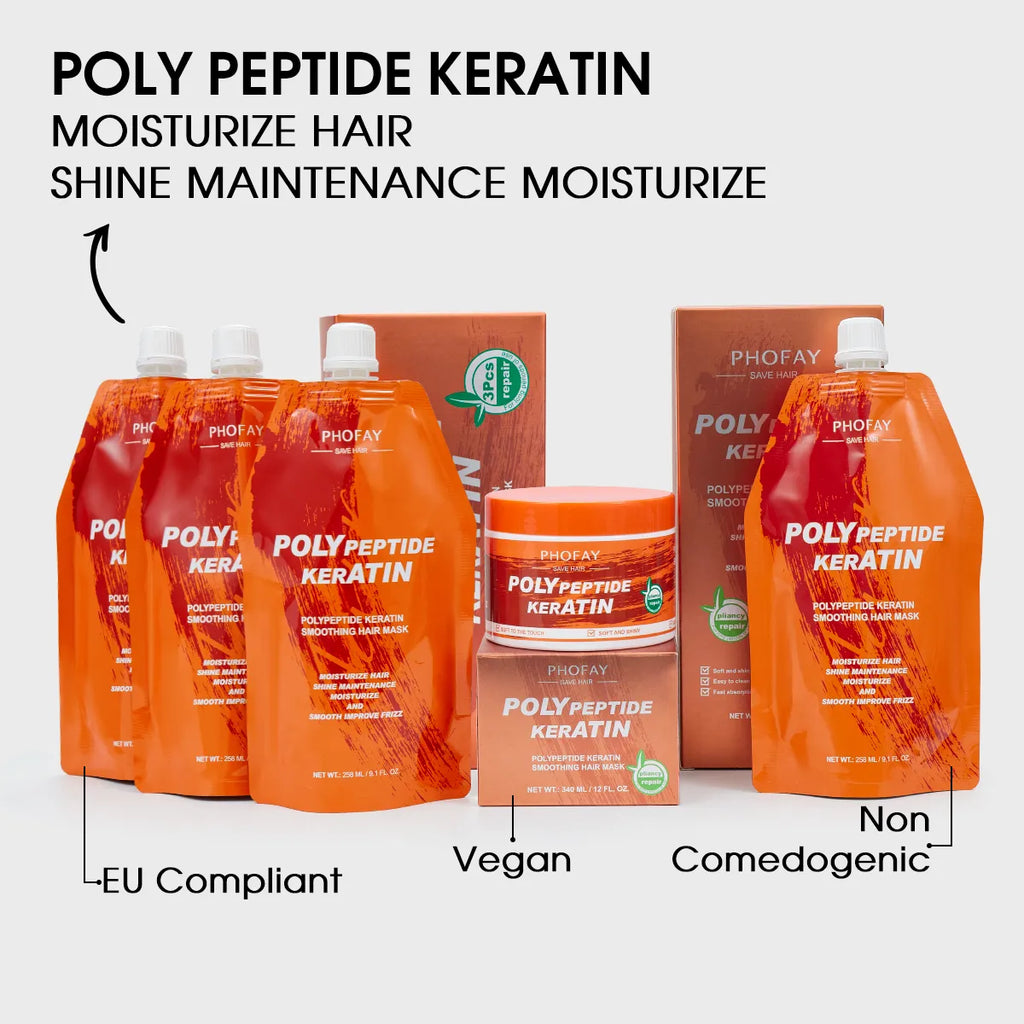 Cremă Restaurare Păr PHOFAY cu Keratină - Hair Restoration Cream