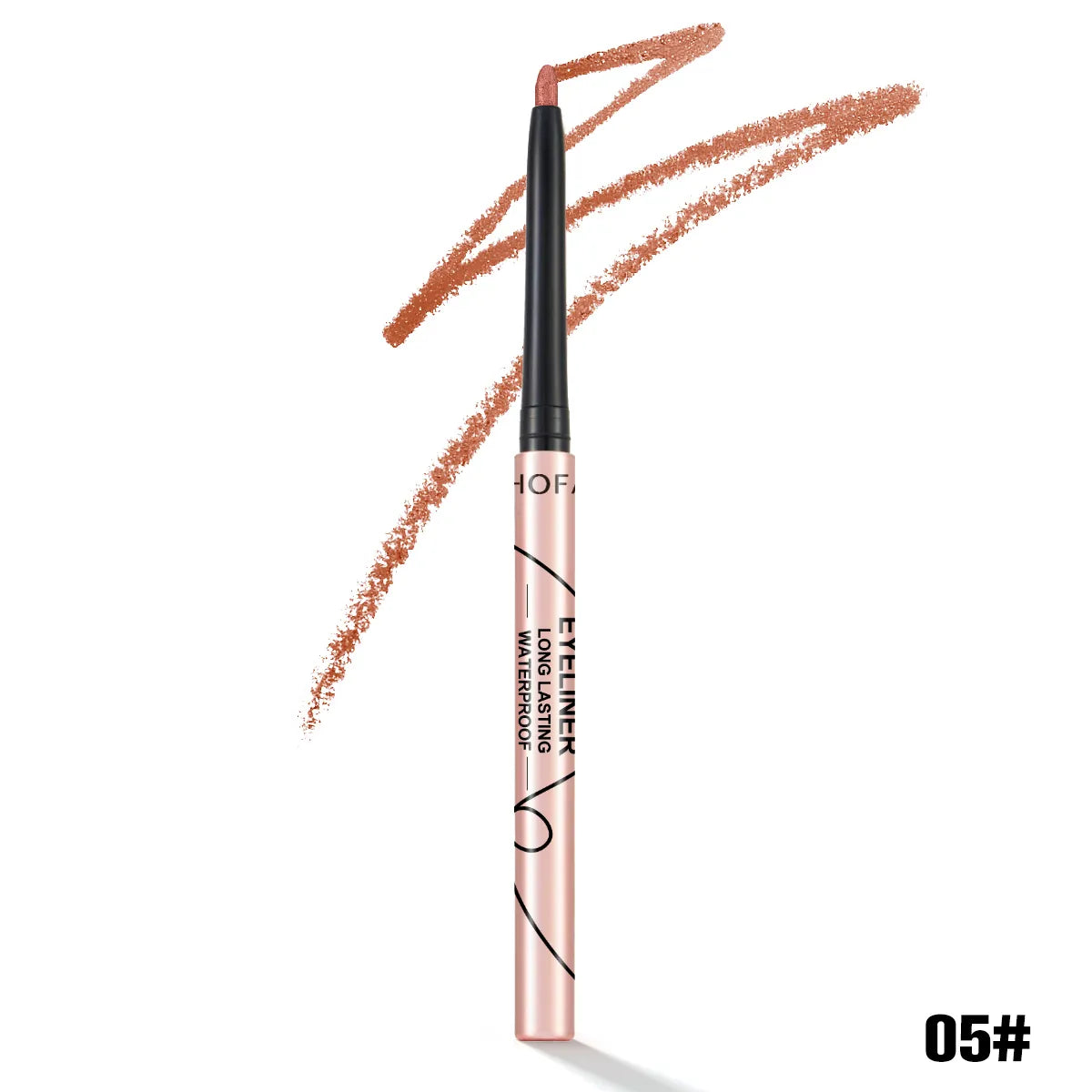 PHOFAY Waterproof Colorful Eyeliner - 12HR Long-Lasting Eye Makeup | Smudge-Proof & Fade-Resistant