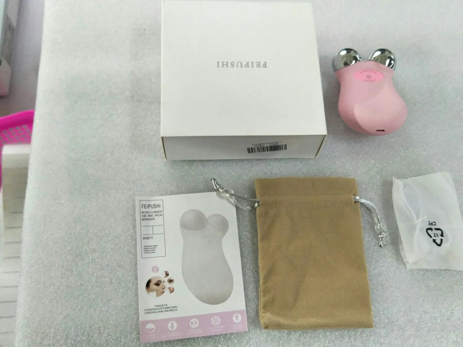 EMS Micro-Current Face Massager - Anti-Aging Lifting Device | Reducere Riduri & Contur Ochi