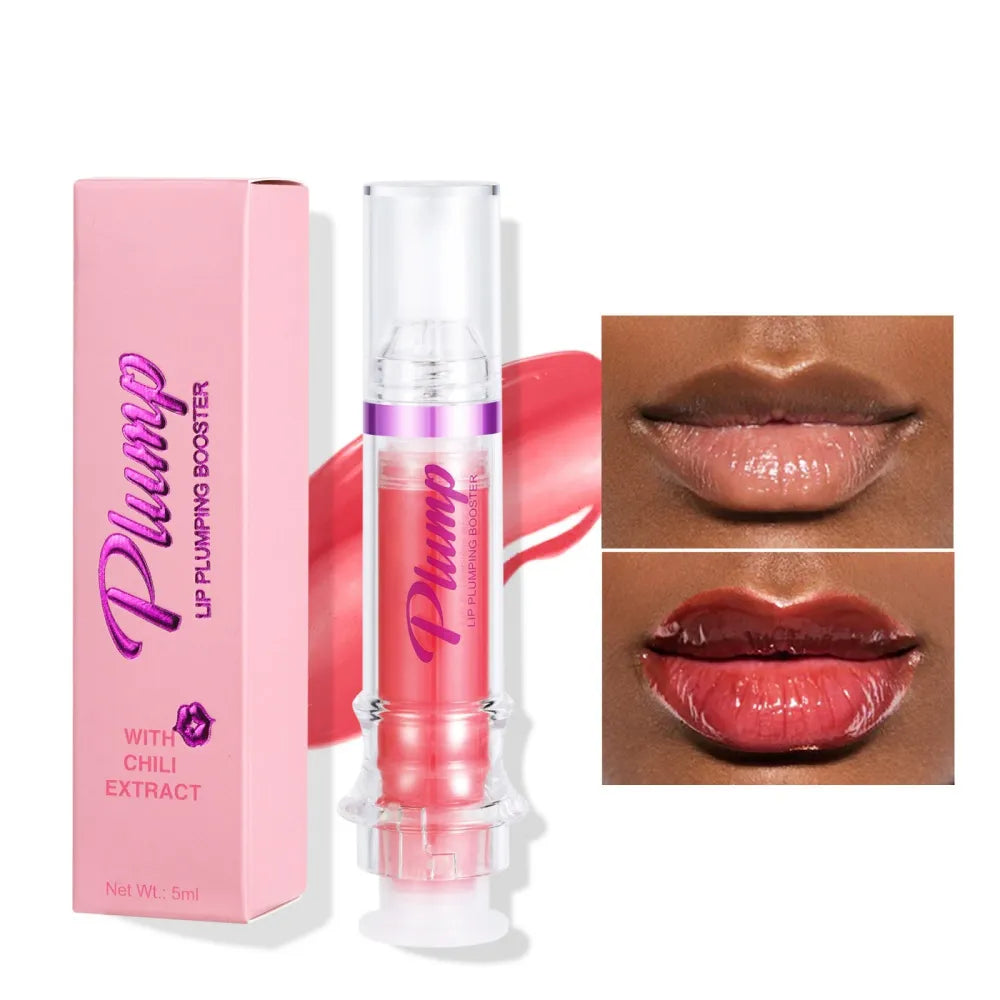 5-Piece Honey Lip Gloss Collection - Mirror Finish Plumping Lip Set | Valentine's Makeup
