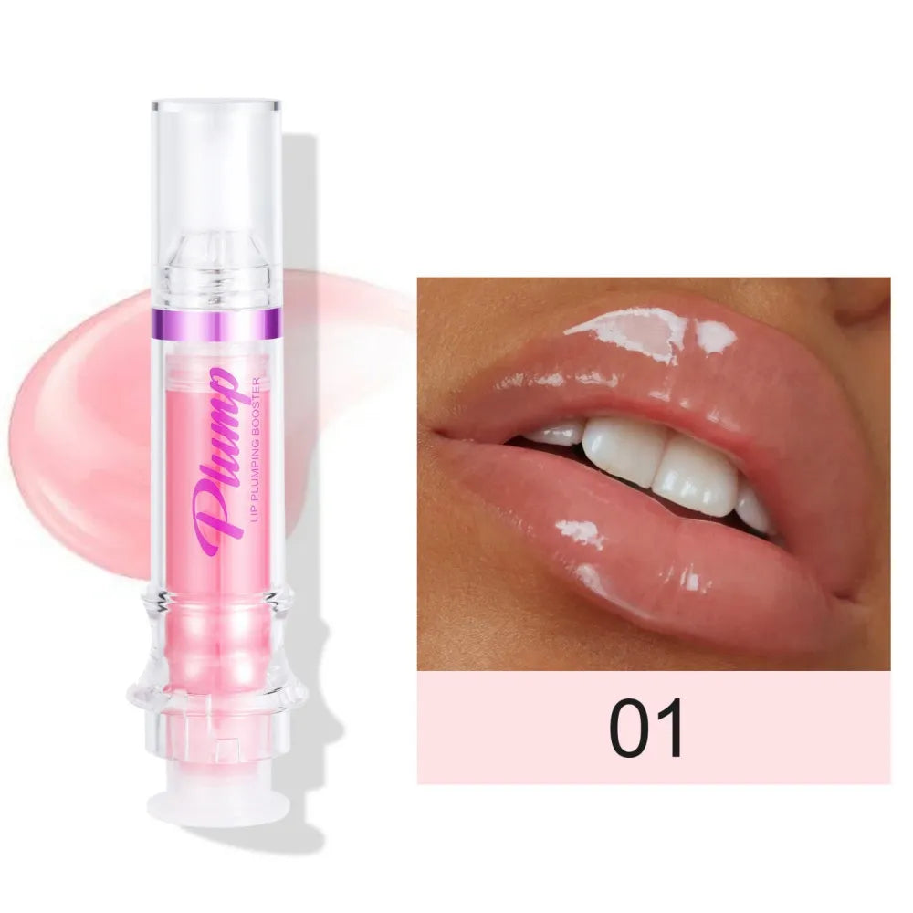 5-Piece Honey Lip Gloss Collection - Mirror Finish Plumping Lip Set | Valentine's Makeup