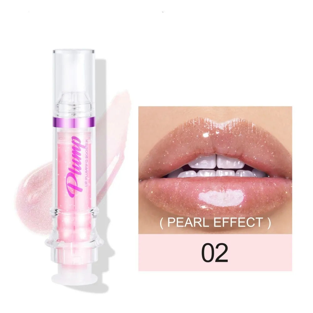 5-Piece Honey Lip Gloss Collection - Mirror Finish Plumping Lip Set | Valentine's Makeup