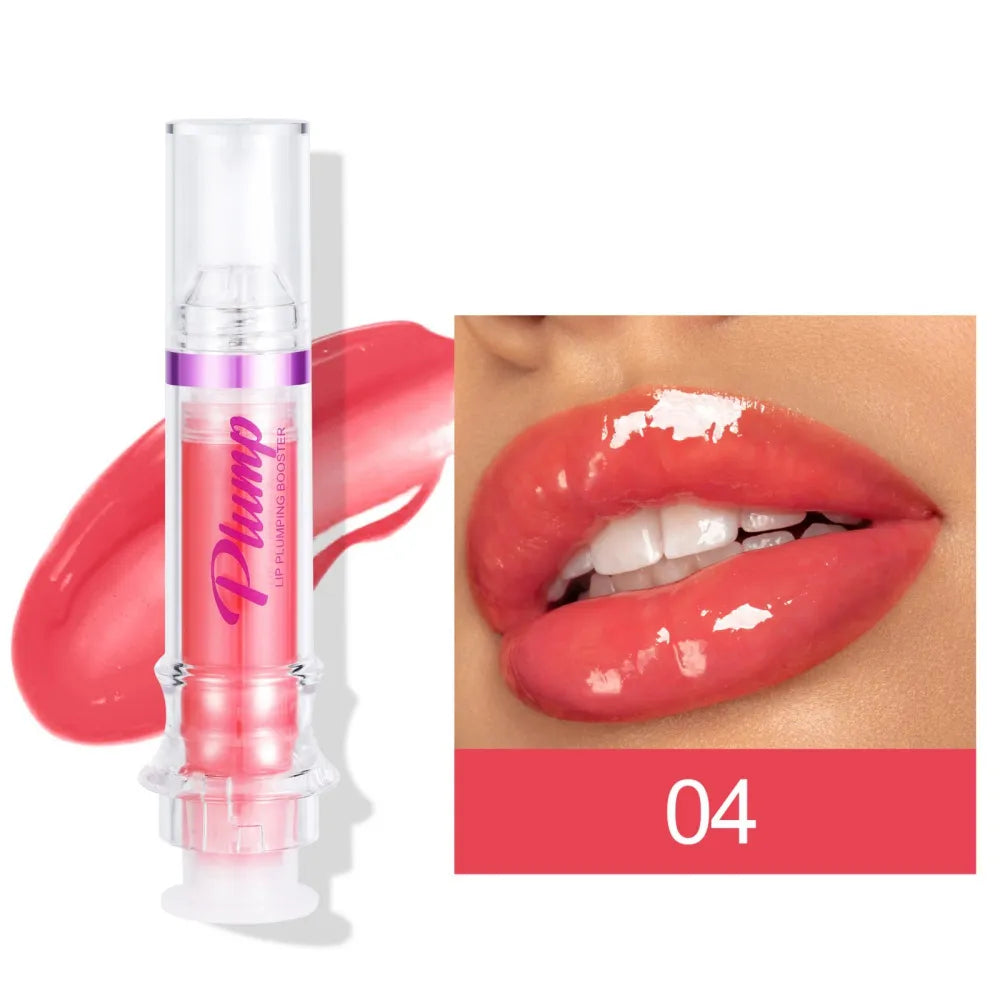5-Piece Honey Lip Gloss Collection - Mirror Finish Plumping Lip Set | Valentine's Makeup