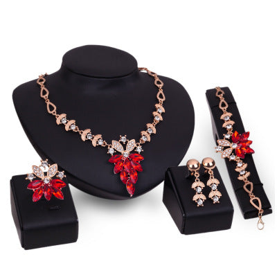 4-Piece Luxury Jewelry Set - Complete Collection