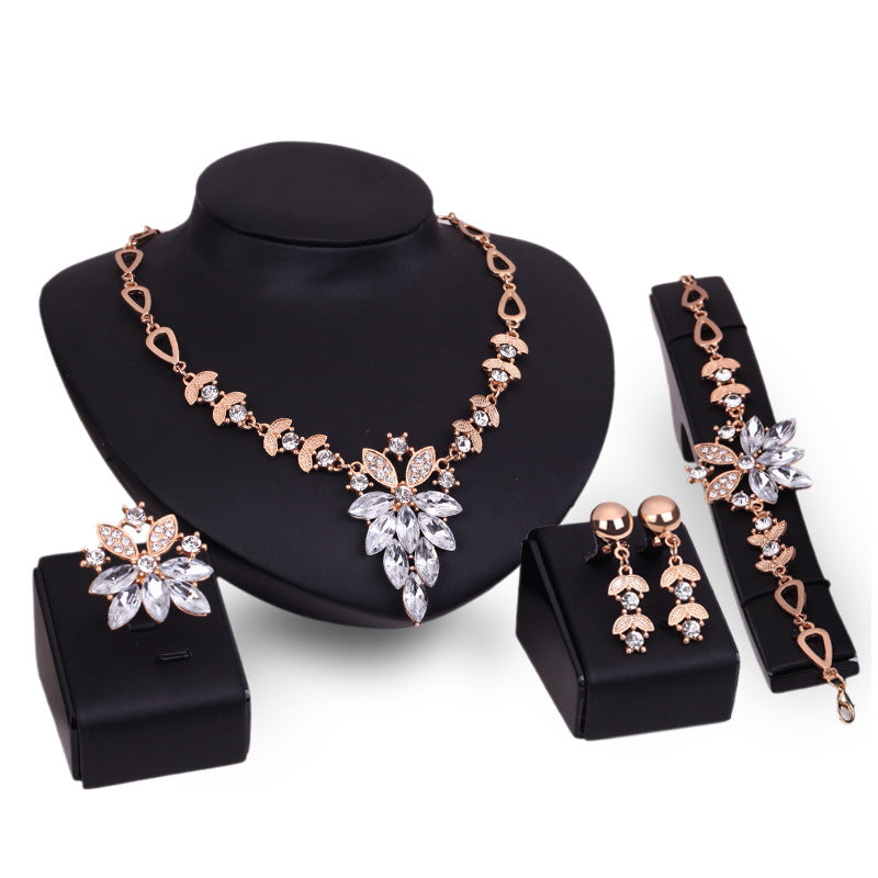 4-Piece Luxury Jewelry Set - Complete Collection
