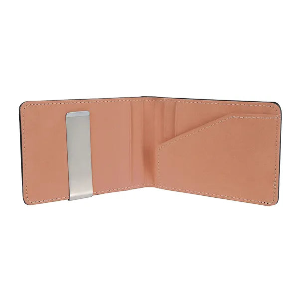💼 Portofel Bărbătesc Premium RFID Blocking - Slim Bifold Leather Wallet cu Clip Bani