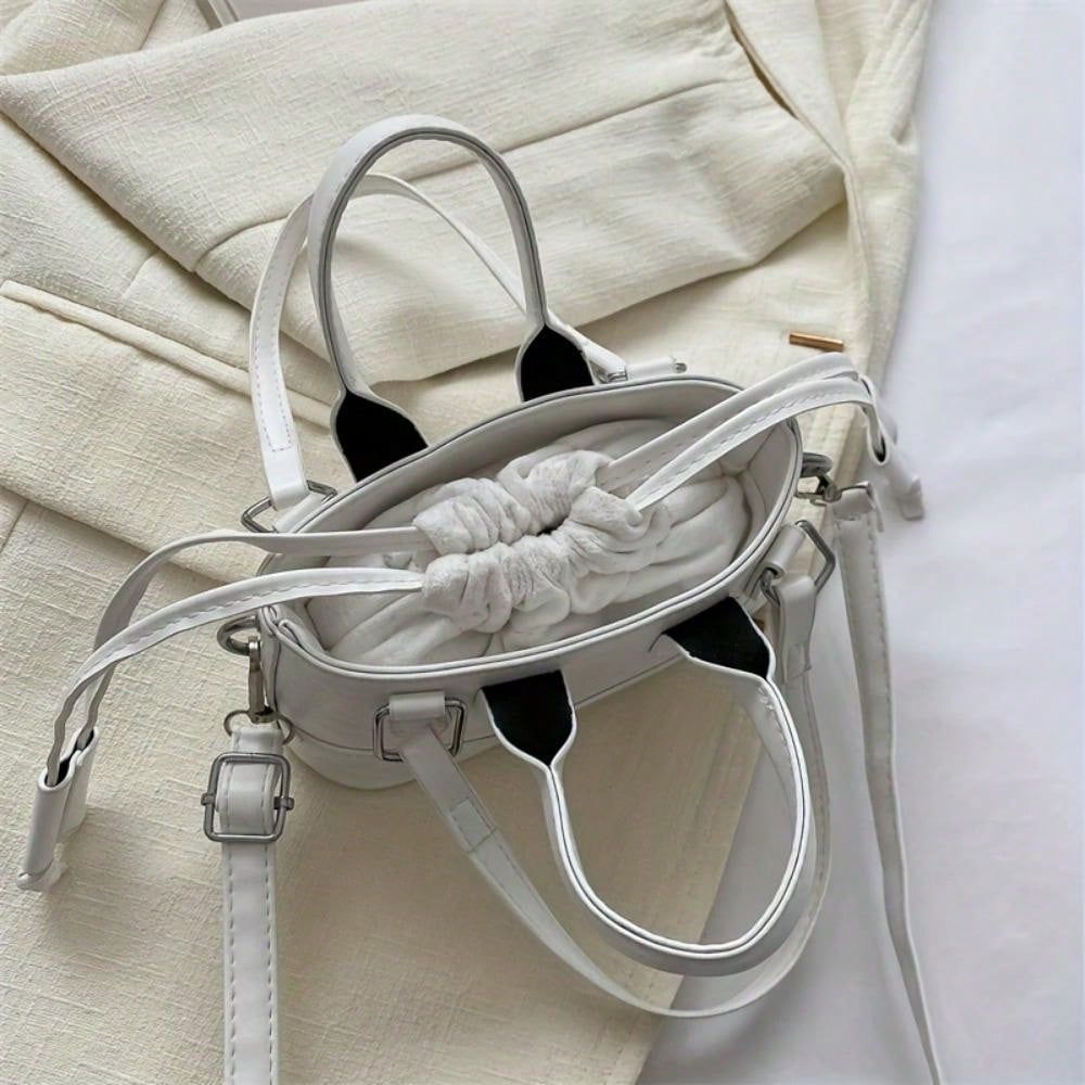 Cute Purse Mini Crossbody Bags for Women - Top Handle Clutch Handbag