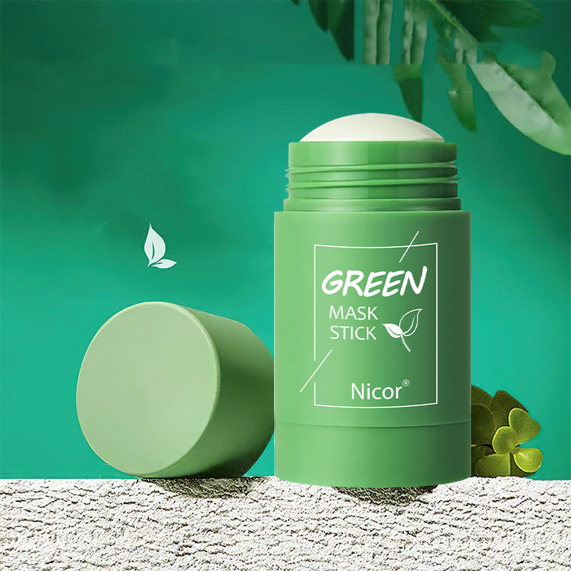 Mască Stick Ceai Verde Anti-Acnee - Cleansing Clay Mask Control Sebum Valentine's Day