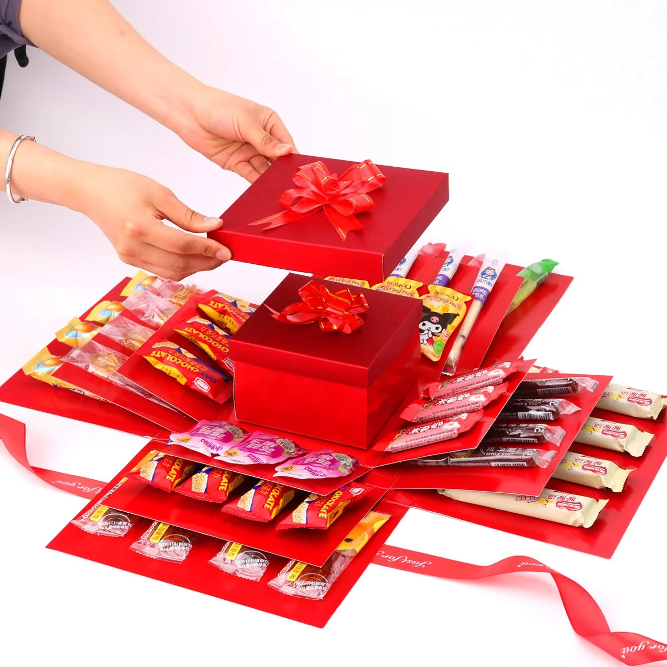 Cutie Surpriză Explosion Box Valentine's Day - Cadou Emoțional Personalizat