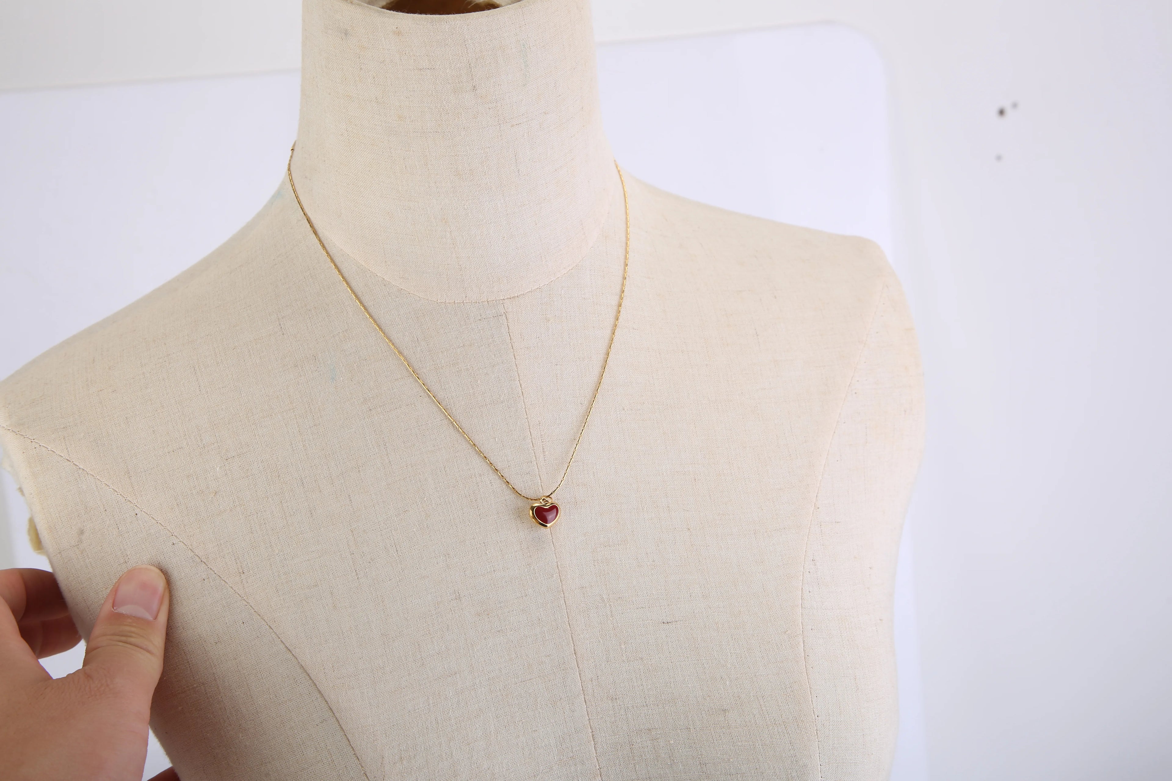 Eternal Rose Gift Box - Preserved Real Rose with Heart Necklace | Valentine's Day Gift