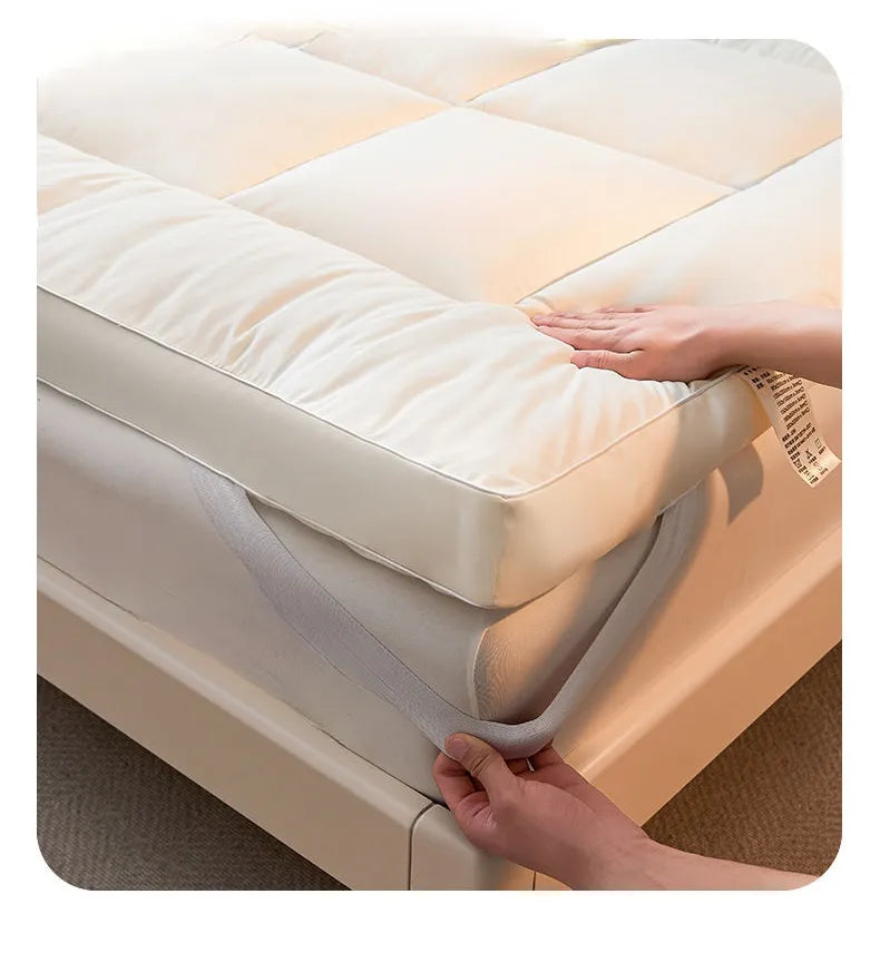 Mattress Topper Pad - Twin Size Premium Comfort Bed Topper