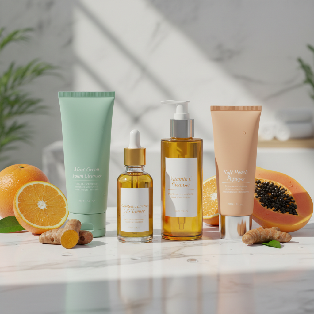 BUNDLE: Complete Cleansing Collection - 4 Cleansere Premium | Rutină Completă pentru Orice Tip de Ten