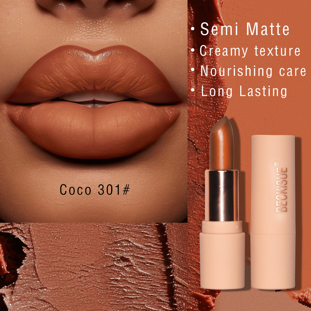 Brown Series Semi Matte Silky Matte Lipstick