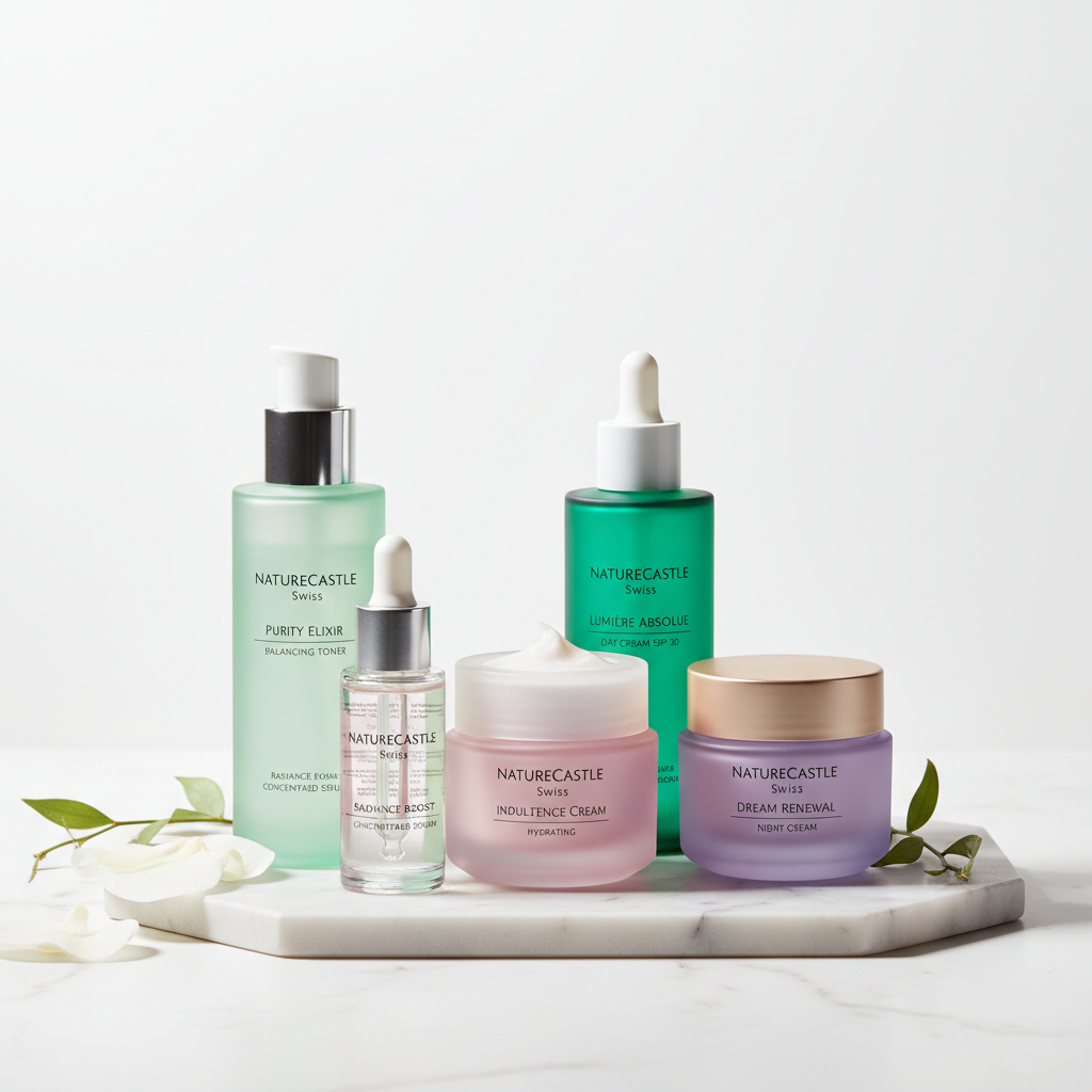 In Vivo Stem Cell Set NatureCastle - Set Complet Anti-Aging Swiss Premium (5 Produse)