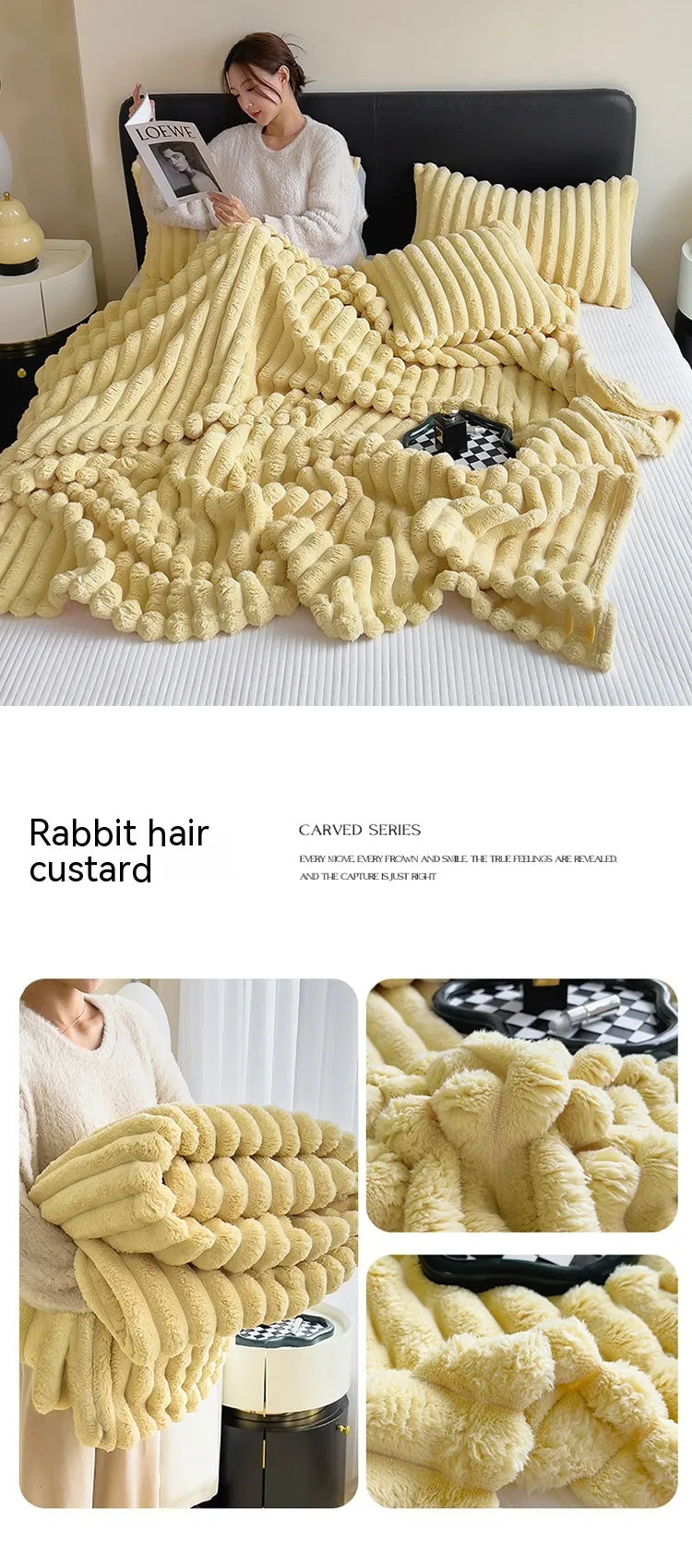 Pătură Catifea Bubble - Soft Wind Velvet Premium