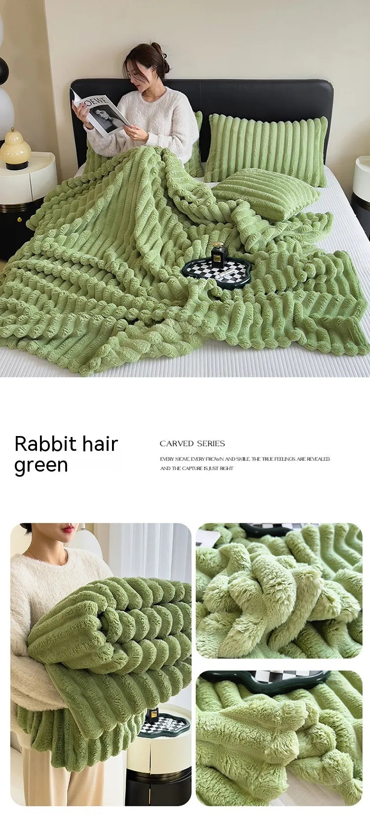 Pătură Catifea Bubble - Soft Wind Velvet Premium