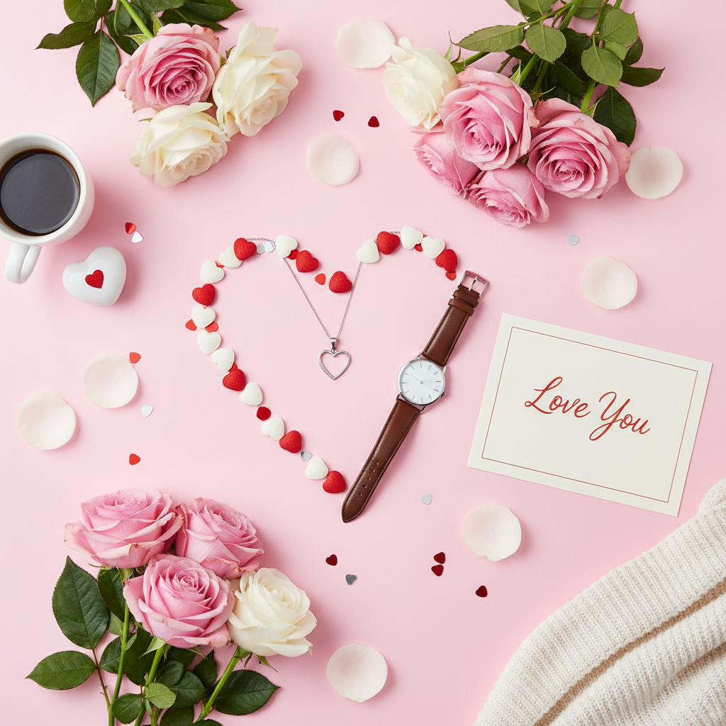 💕 Valentine's Day STARTER Bundle - Set Cadou Romantic pentru Cuplu